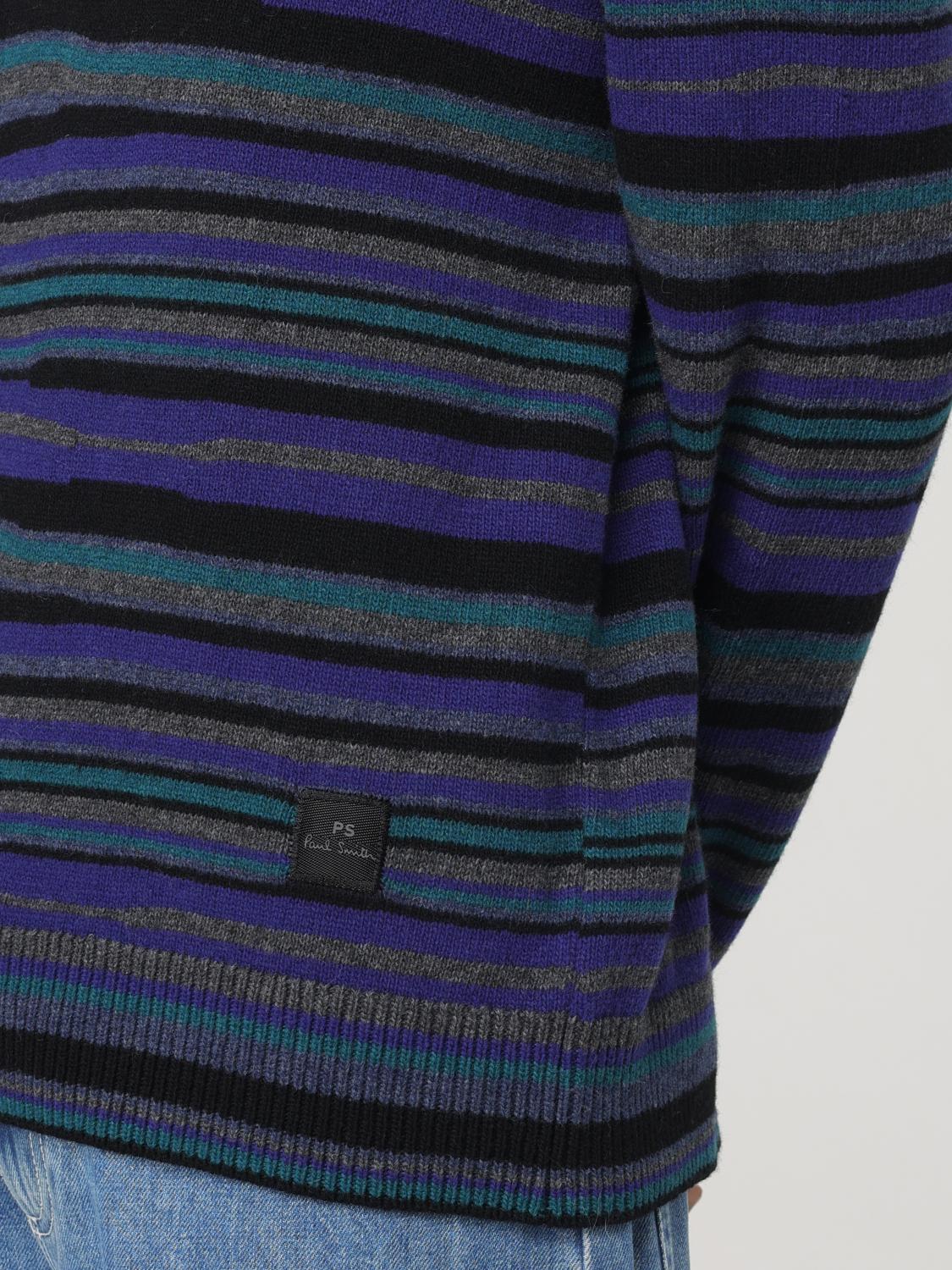 PAUL SMITH SWEATER: Sweater men Paul Smith, Blue - Img 3