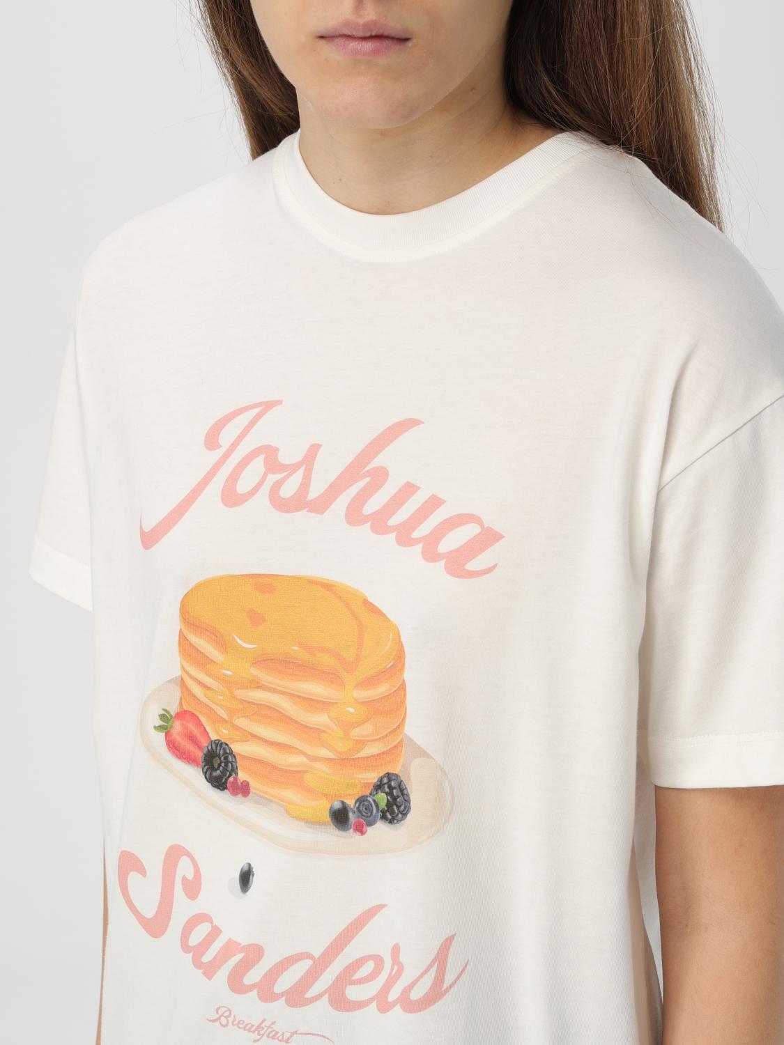 JOSHUA SANDERS T-SHIRT: T-shirt woman Joshua Sanders, Cream - Img 3