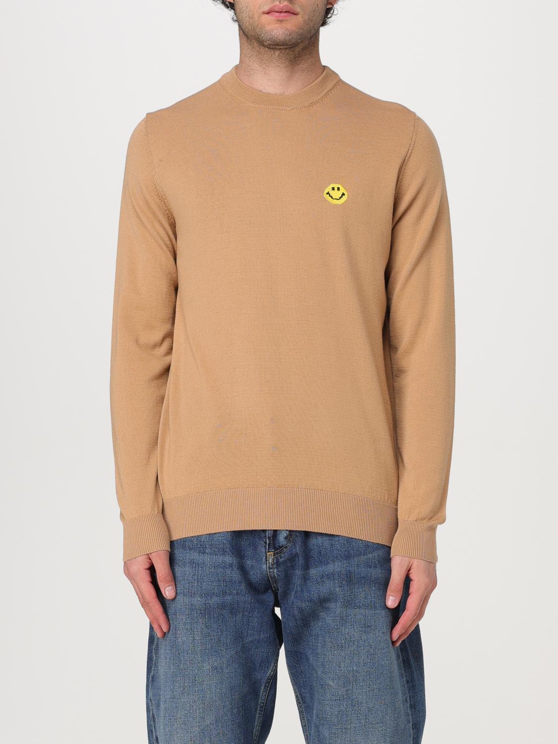 JOSHUA SANDERS SWEATER: Sweater men Joshua Sanders, Camel - Img 1