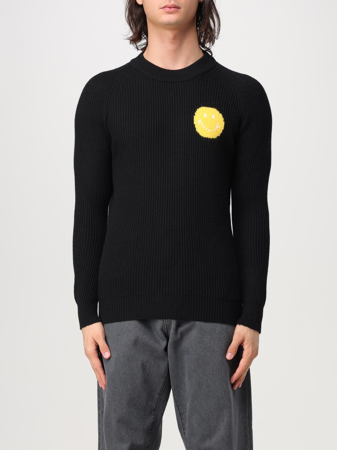 JOSHUA SANDERS SWEATER: Sweater men Joshua Sanders, Black - Img 1