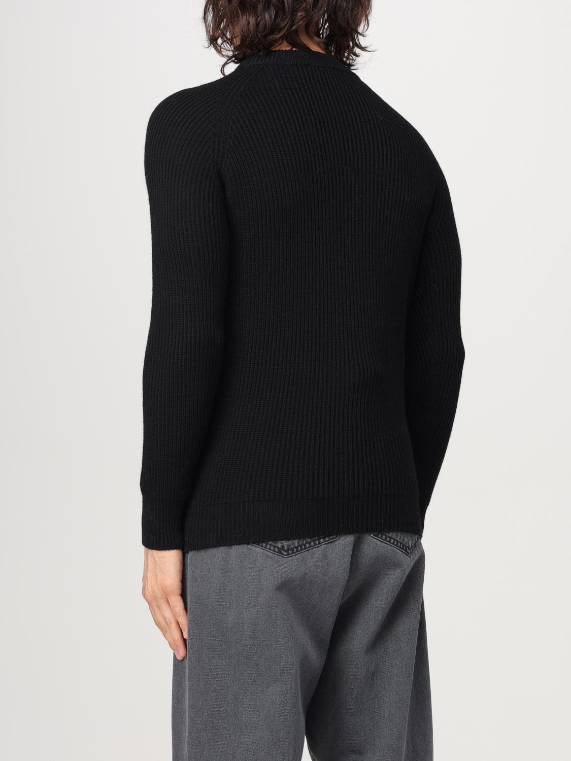 JOSHUA SANDERS SWEATER: Sweater men Joshua Sanders, Black - Img 2