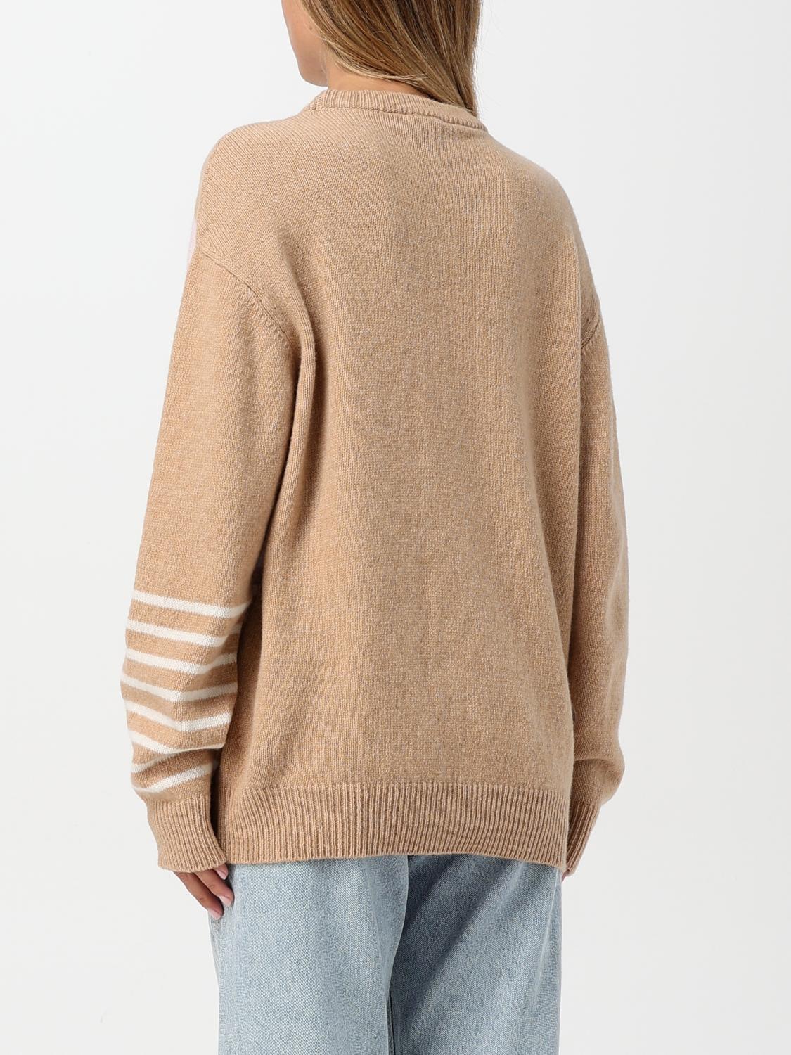 JOSHUA SANDERS MAGLIA: Pullover Joshua Sanders in cashmere e lana , Cammello - Img 2