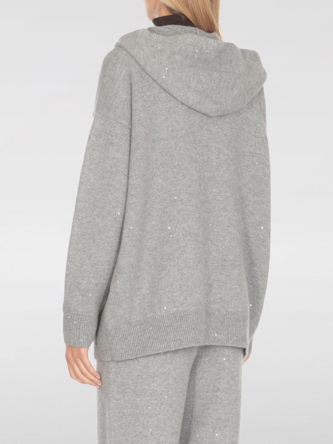 FABIANA FILIPPI SWEATSHIRT: Sweater woman Fabiana Filippi, Grey - Img 2