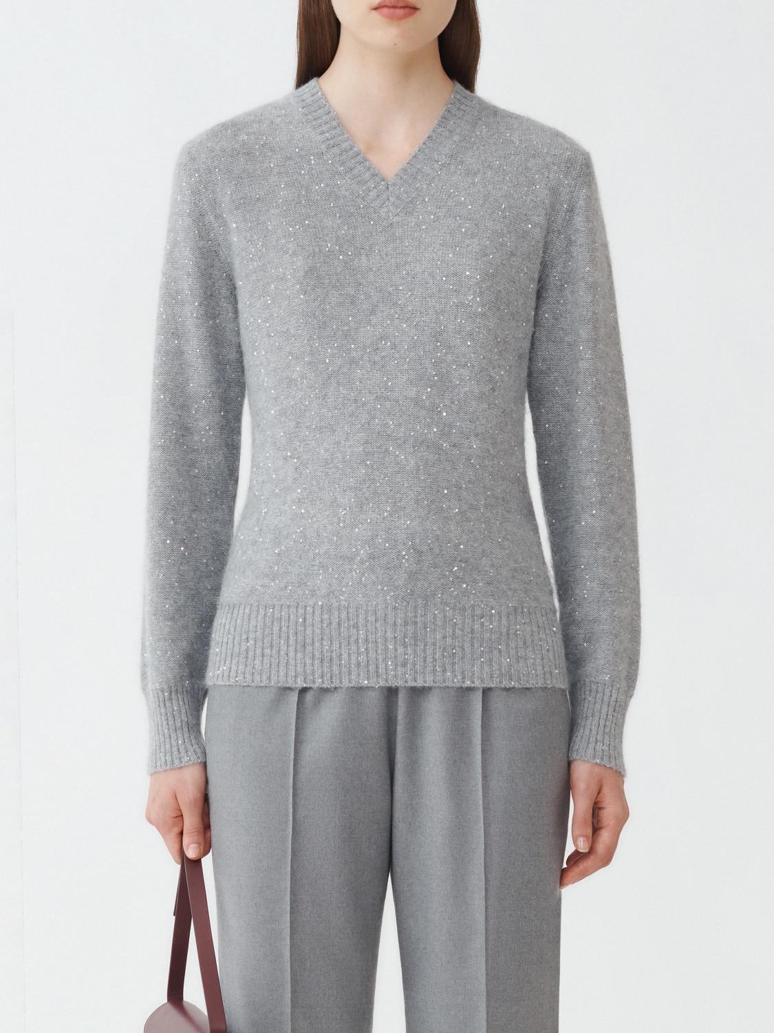 FABIANA FILIPPI SWEATER: Sweater woman Fabiana Filippi, Grey - Img 1