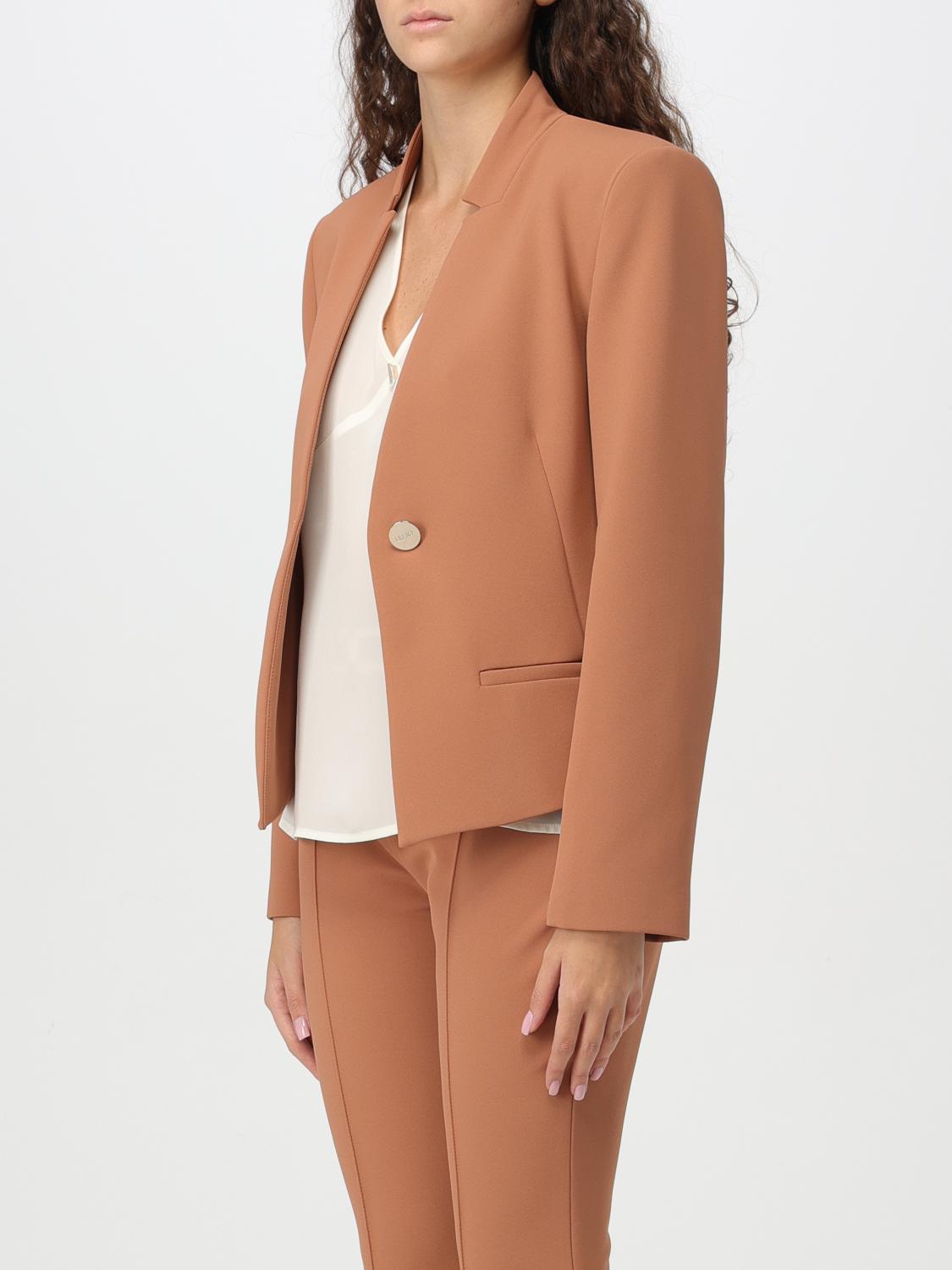 LIU JO BLAZER: Veste femme Liu Jo, Biscuit - Img 4