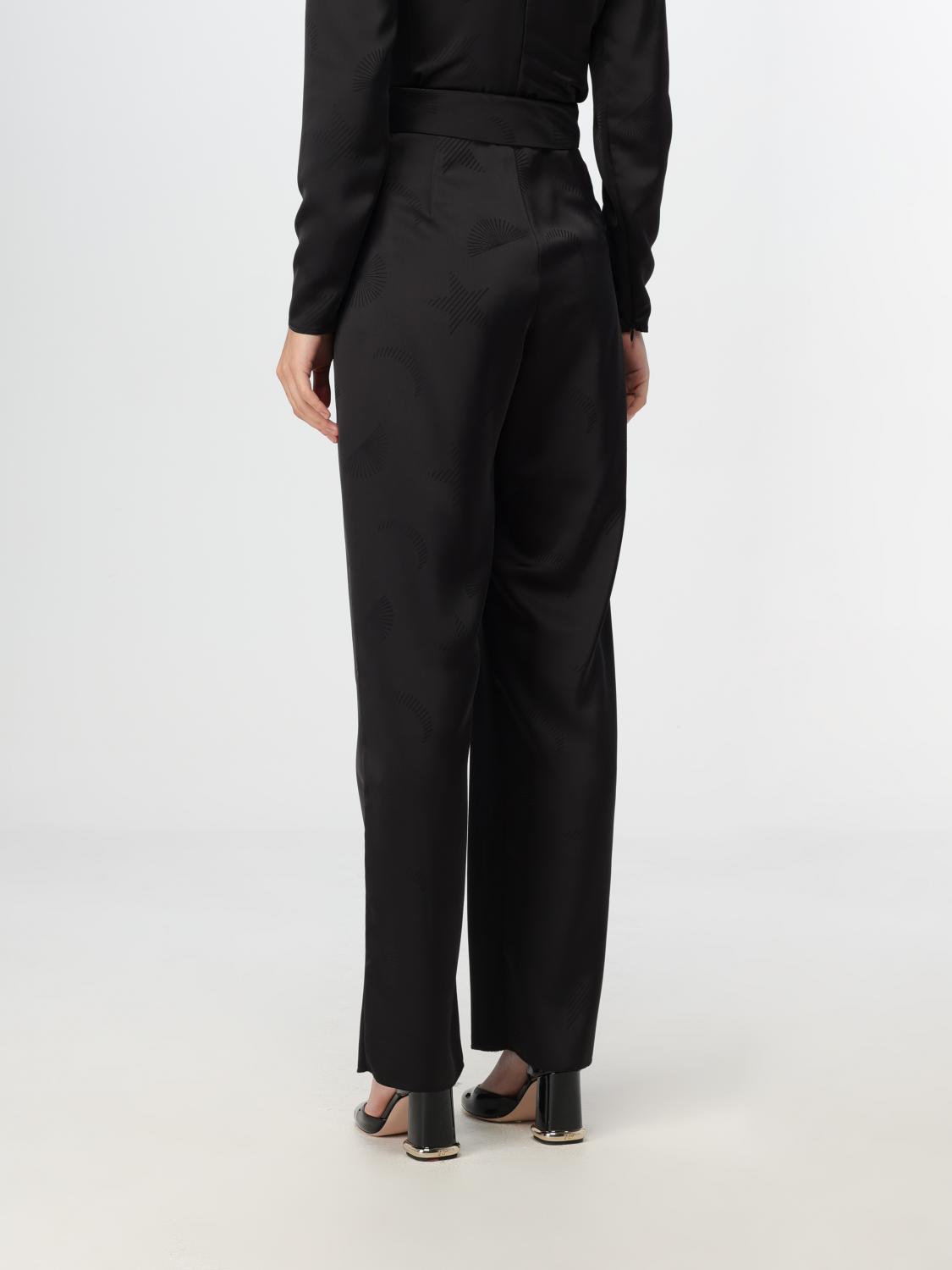 EMPORIO ARMANI PANTS: Pants woman Emporio Armani, Black - Img 3