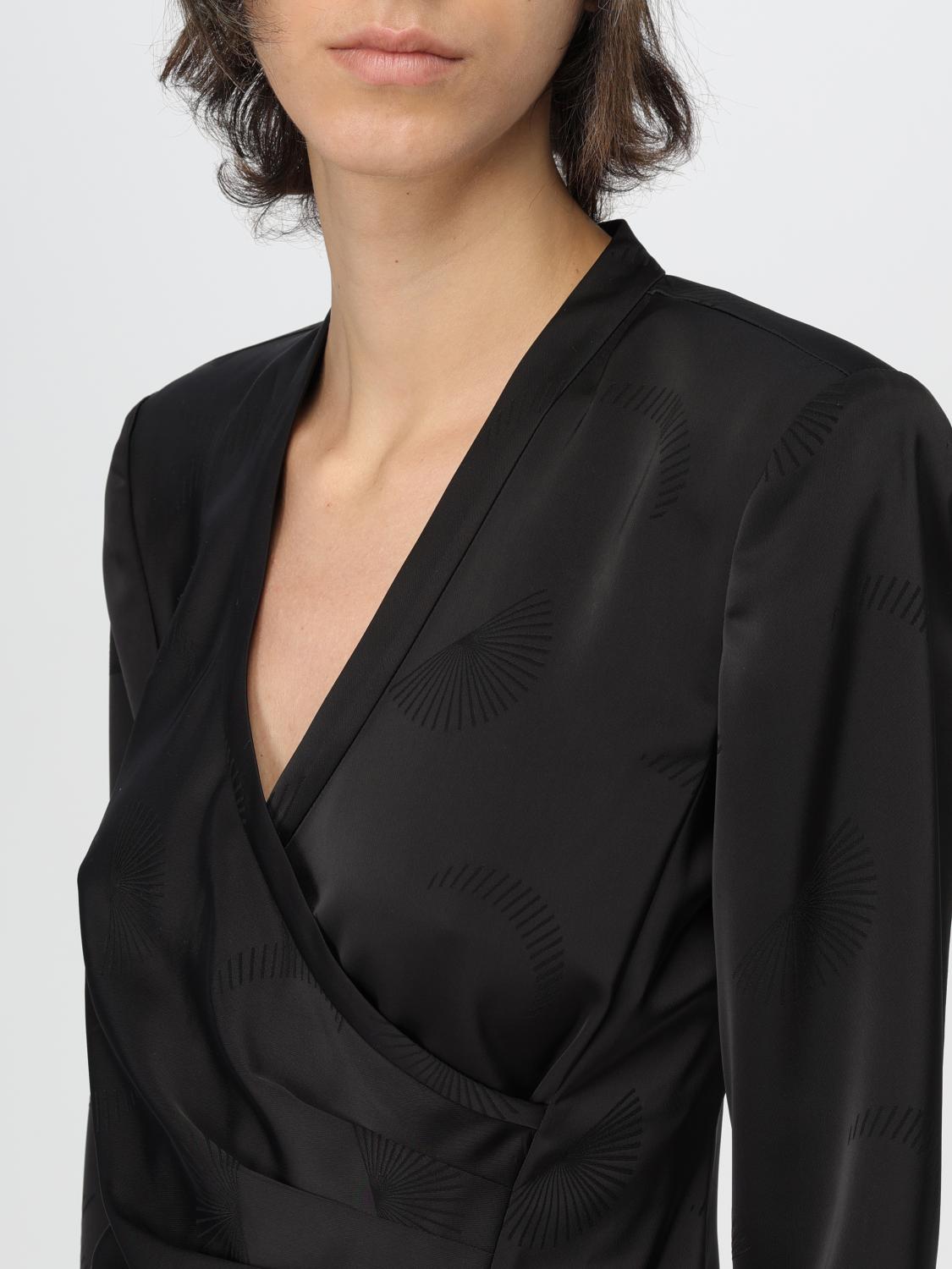 EMPORIO ARMANI TOP: Emporio Armani women's blouse, Black - Img 4