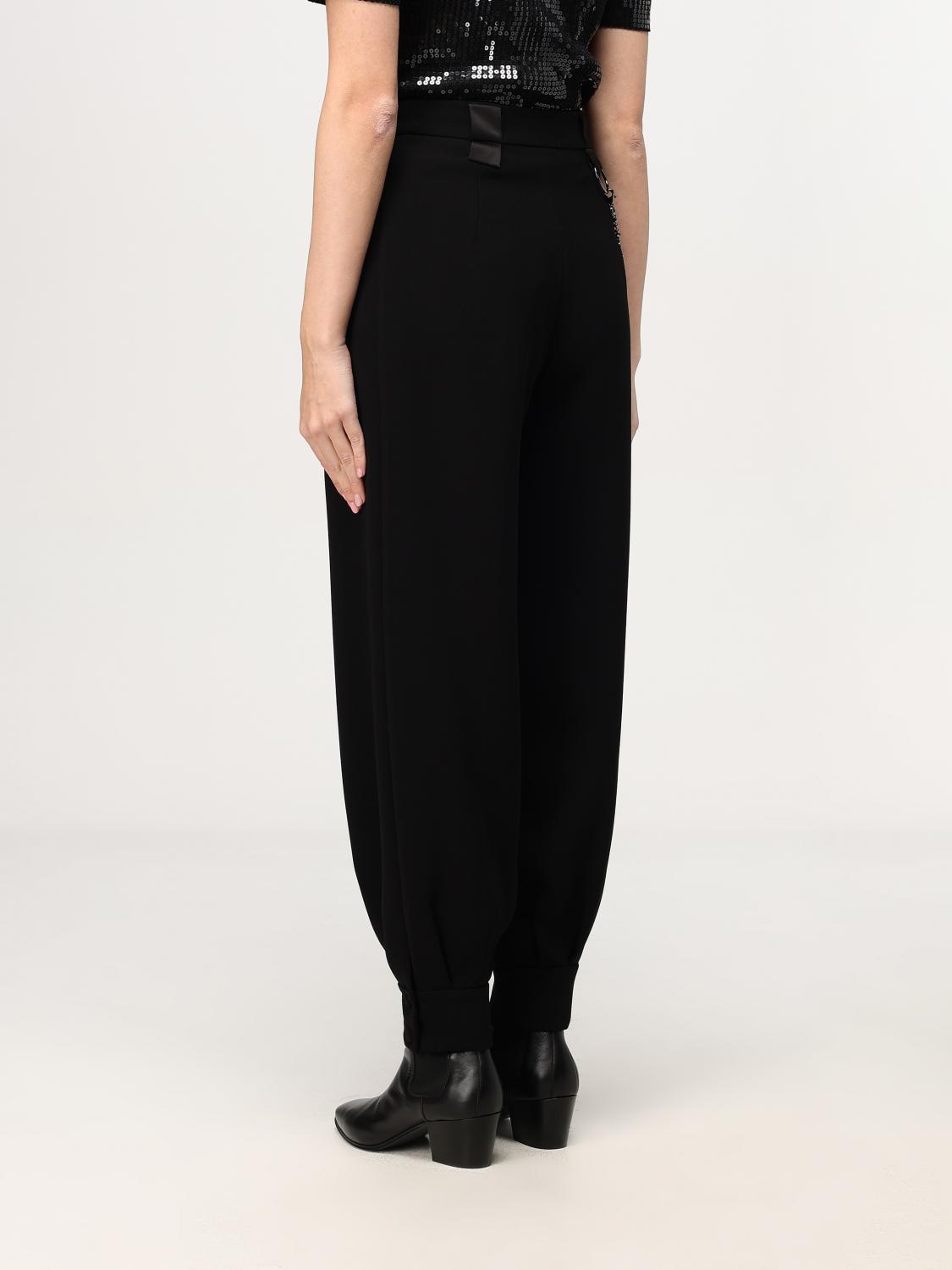 EMPORIO ARMANI PANTS: Pants woman Emporio Armani, Black - Img 3