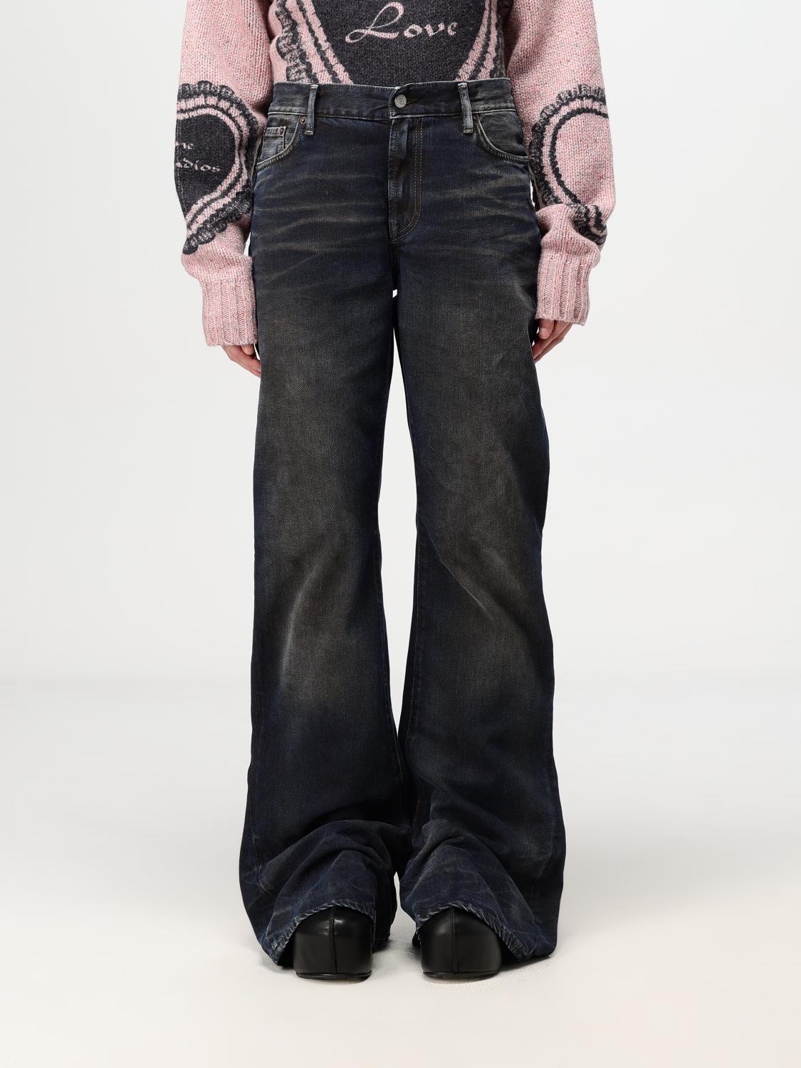 ACNE STUDIOS JEANS: Jeans woman Acne Studios, Blue - Img 1