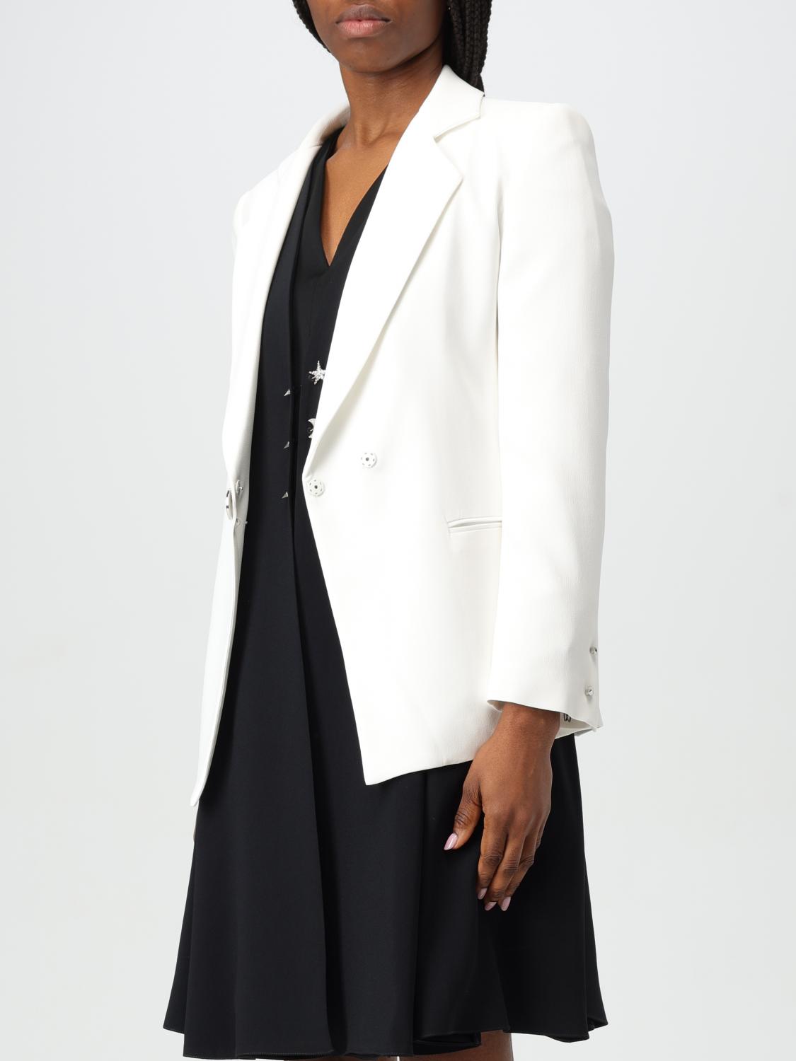 EMPORIO ARMANI BLAZER: Blazer woman Emporio Armani, White - Img 3