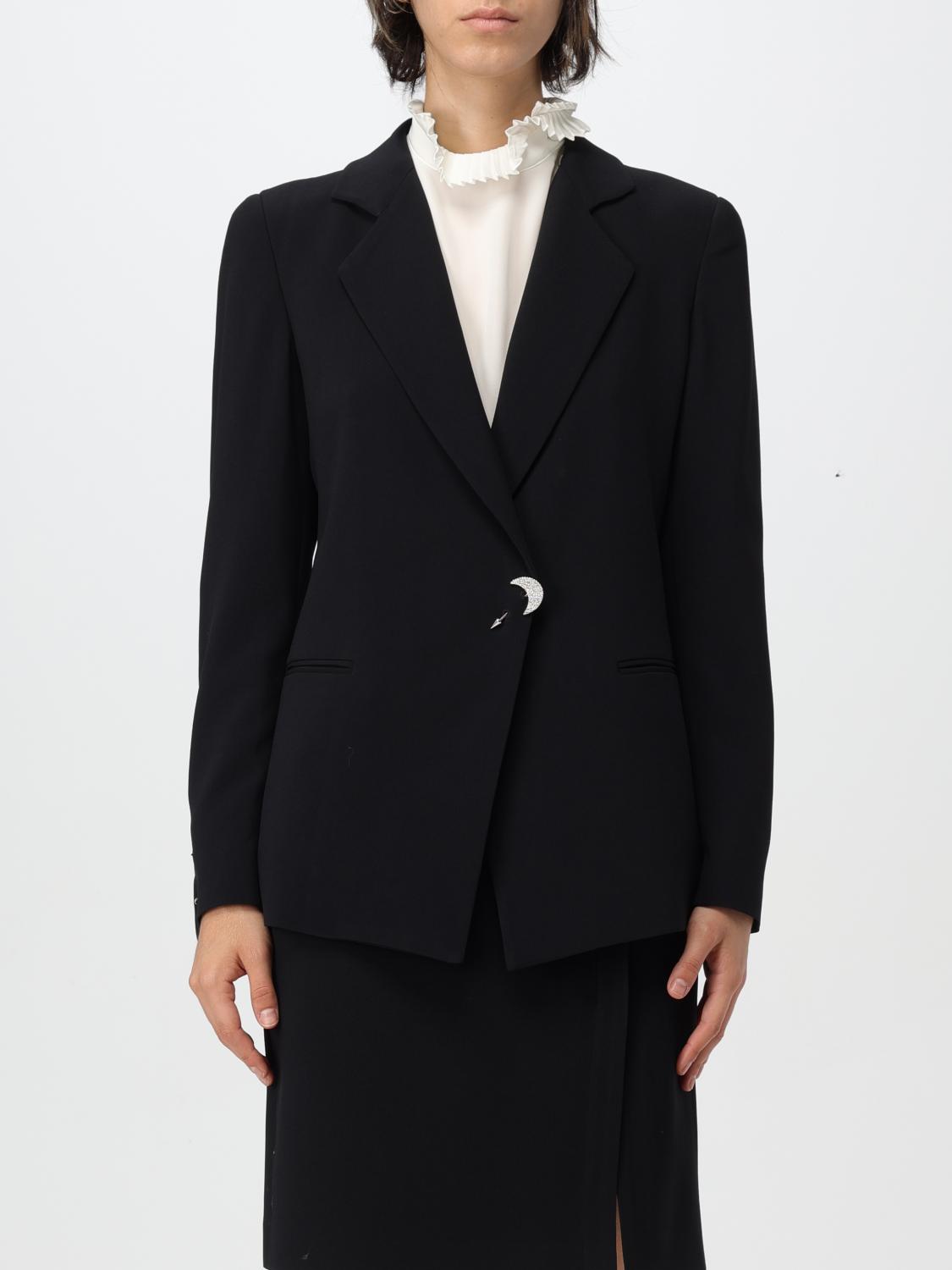 EMPORIO ARMANI BLAZER: Blazer woman Emporio Armani, Black - Img 1