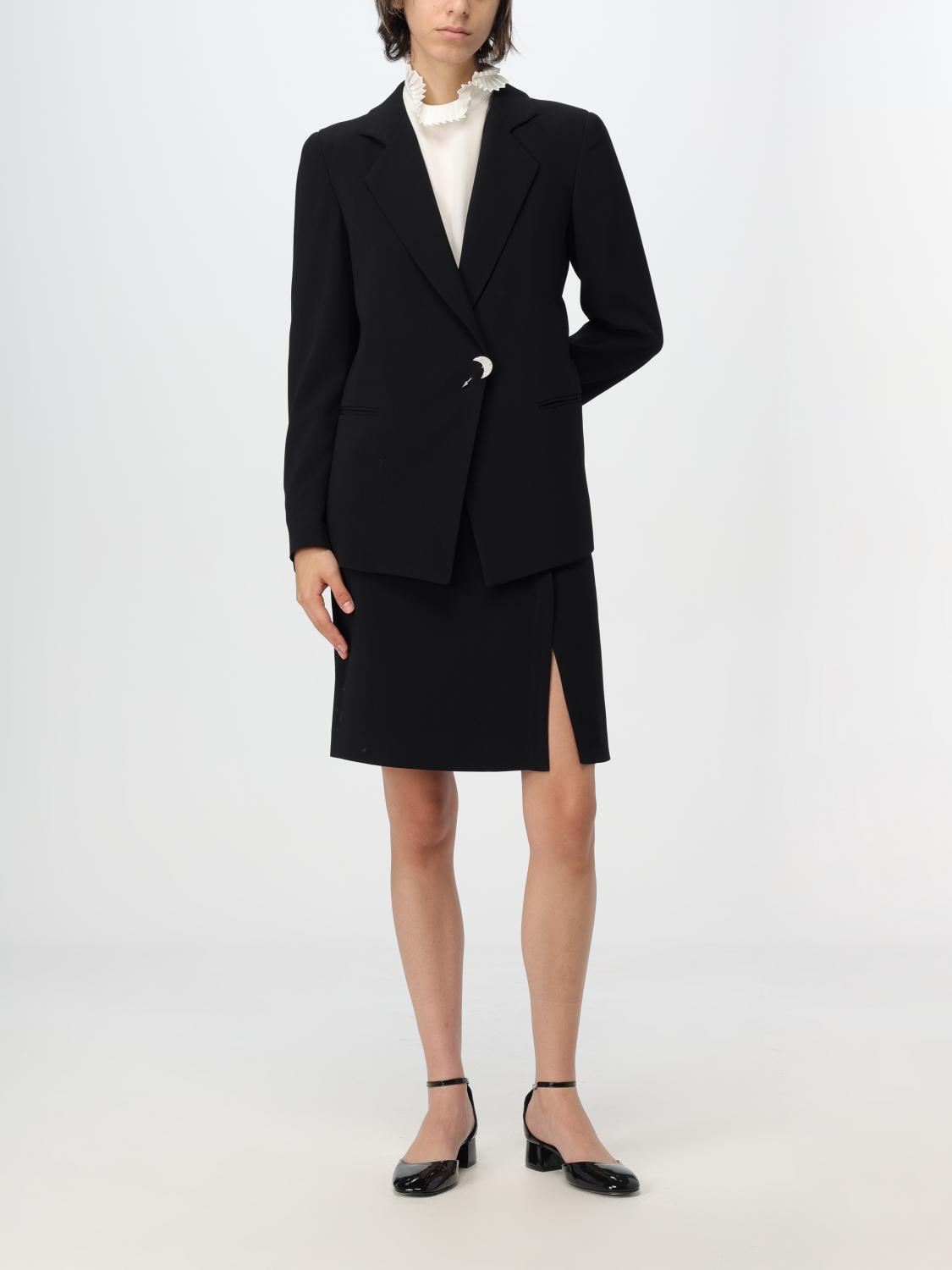 EMPORIO ARMANI BLAZER: Blazer woman Emporio Armani, Black - Img 2