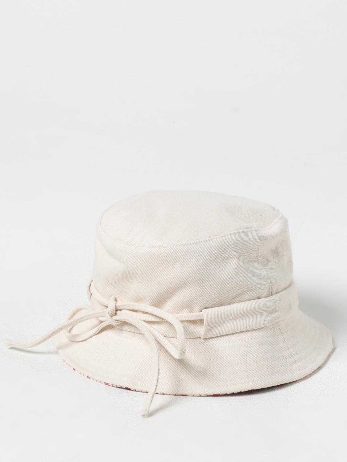 JACQUEMUS HAT: Hat men Jacquemus, White - Img 2