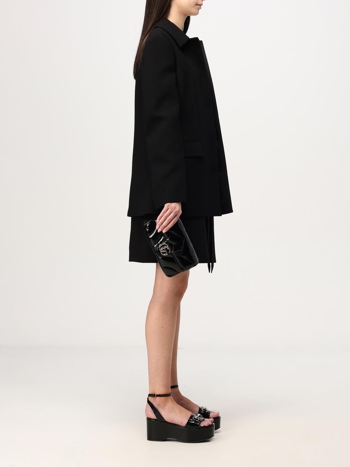 GUCCI VESTE: Manteau femme Gucci, Noir - Img 2