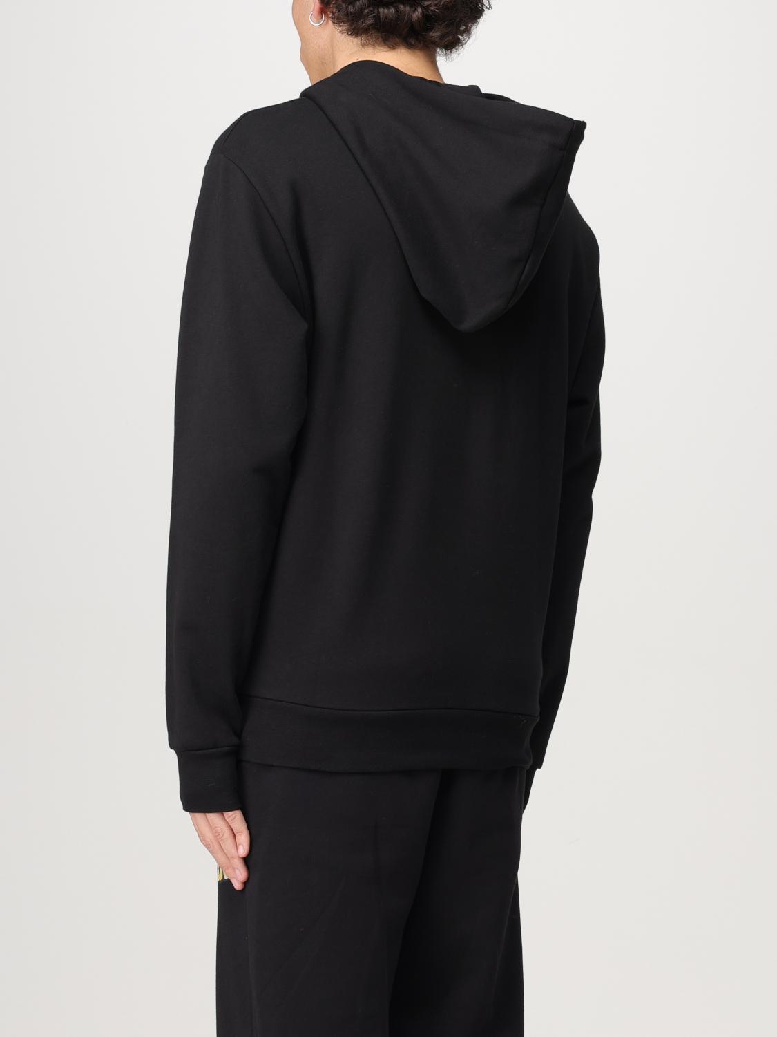 ICEBERG SWEATSHIRT: Iceberg men's hoodie, Black - Img 2