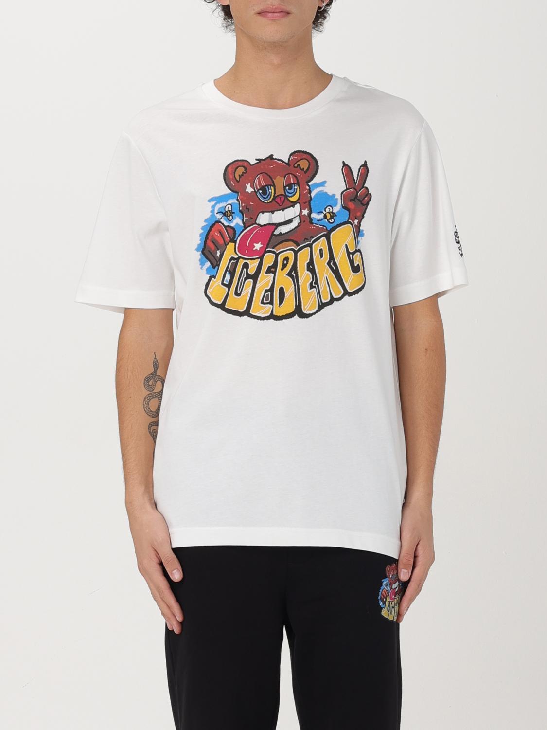 ICEBERG T-SHIRT: T-shirt men Iceberg, White - Img 1