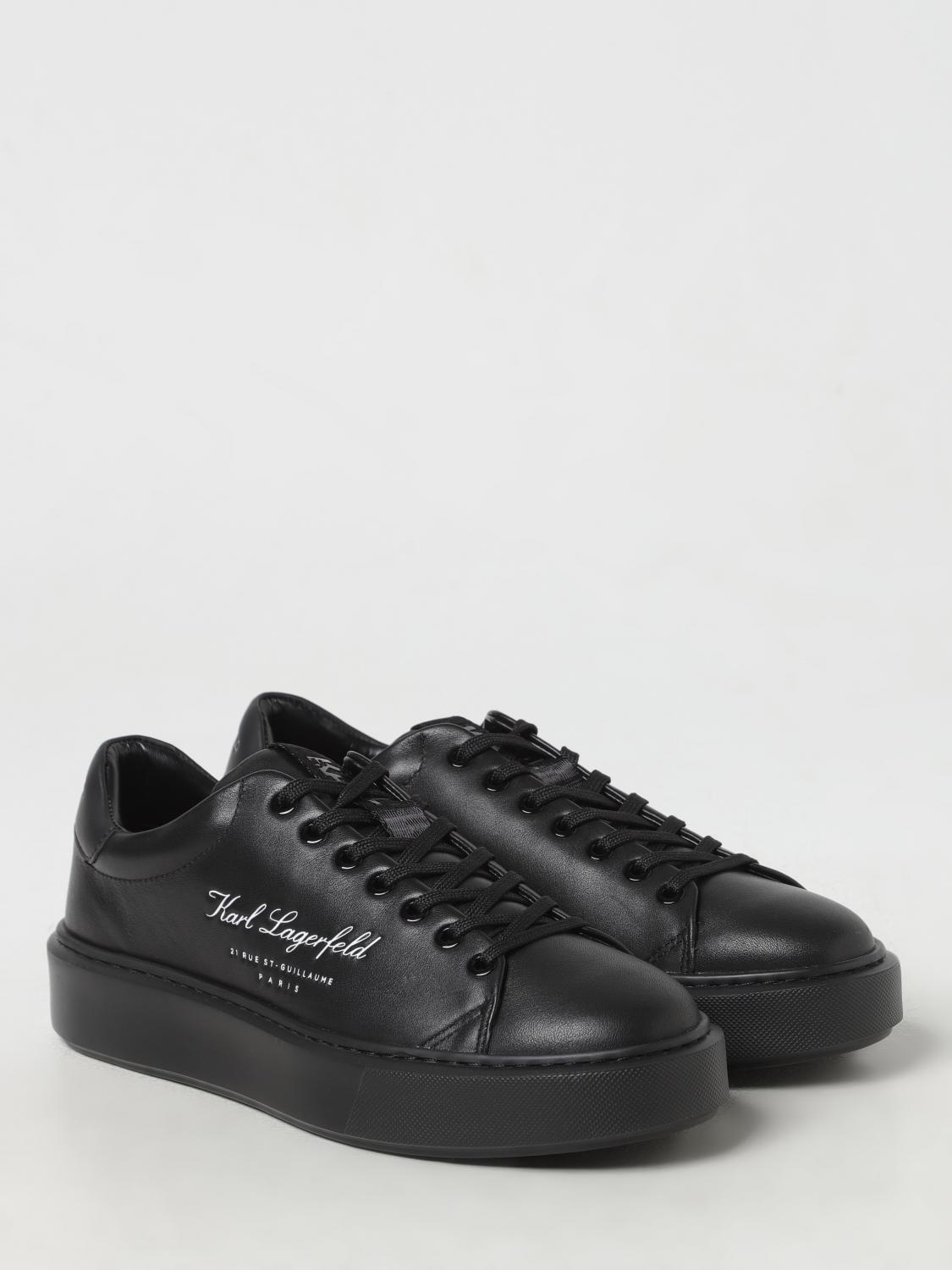 KARL LAGERFELD SNEAKERS: Sneakers men Karl Lagerfeld, Black - Img 2