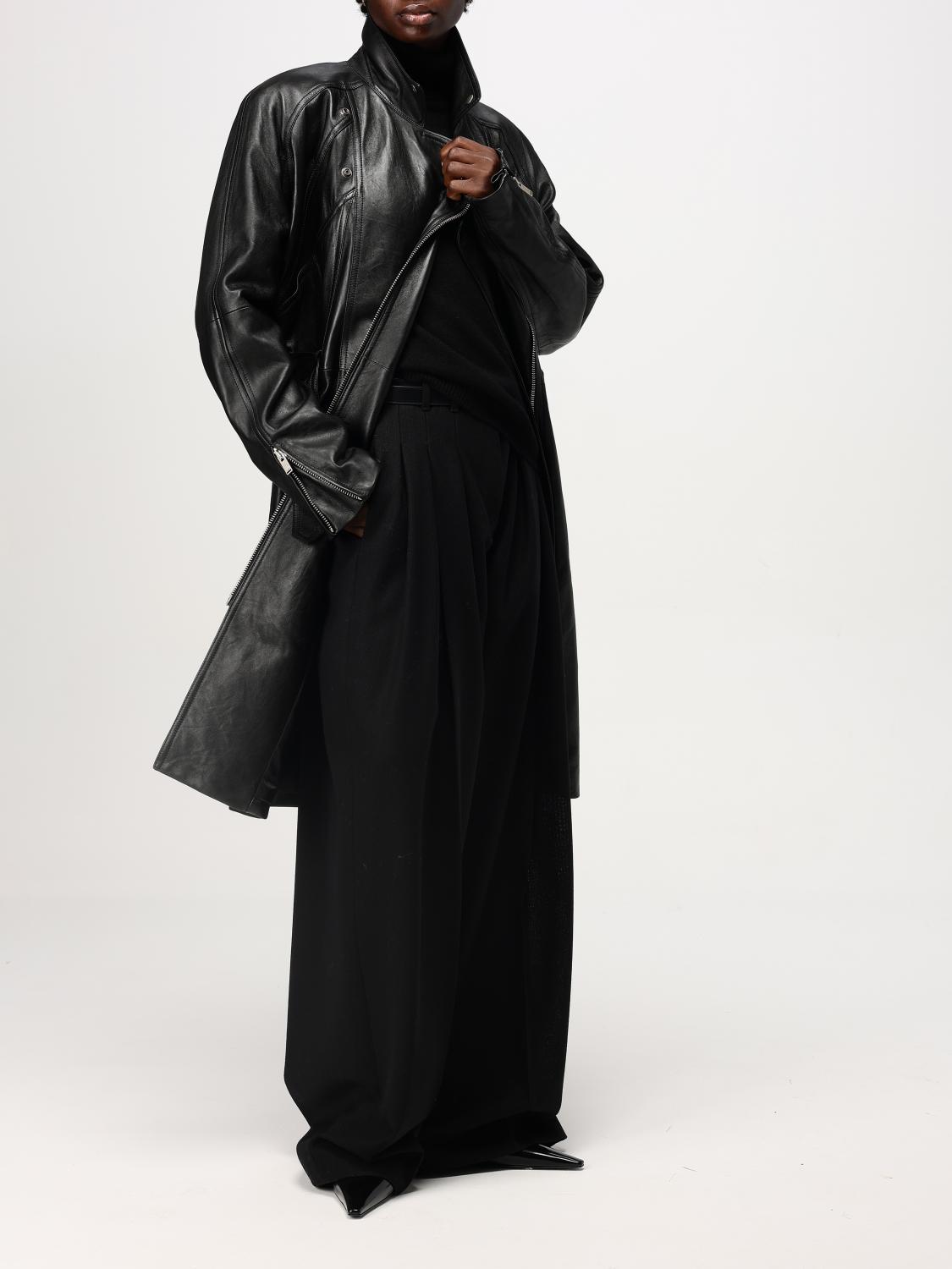 SAINT LAURENT MANTEL: Mantel damen Saint Laurent, Schwarz - Img 2