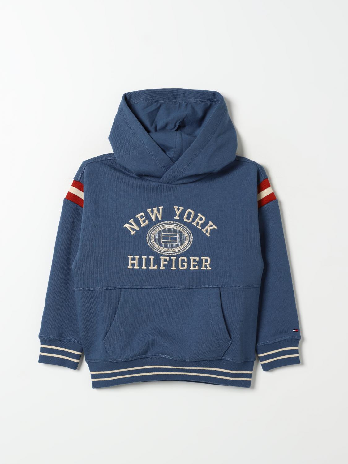 TOMMY HILFIGER SWEATER: Sweater kids Tommy Hilfiger, Blue - Img 1