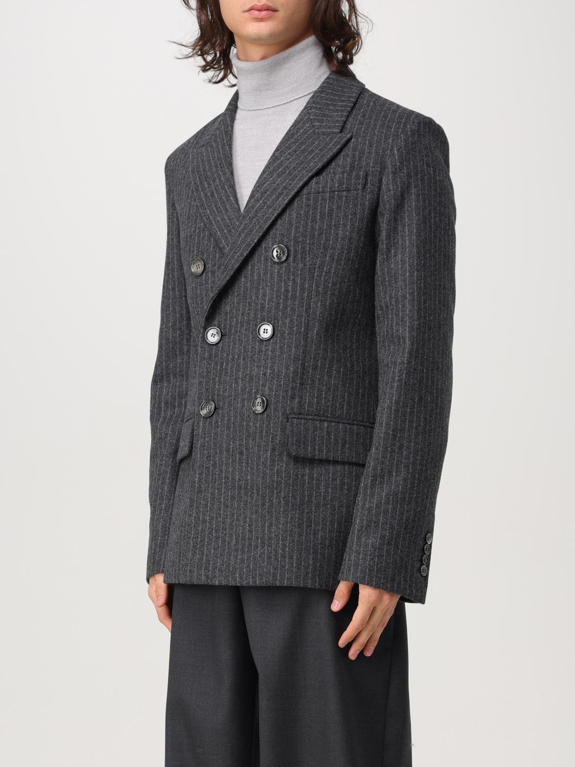 AMI PARIS BLAZER: Blazer men Ami Paris, Grey - Img 4