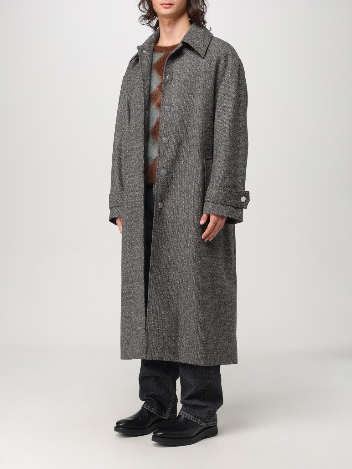 AMI PARIS MANTEAU: Manteau homme Ami Paris, Marron - Img 3