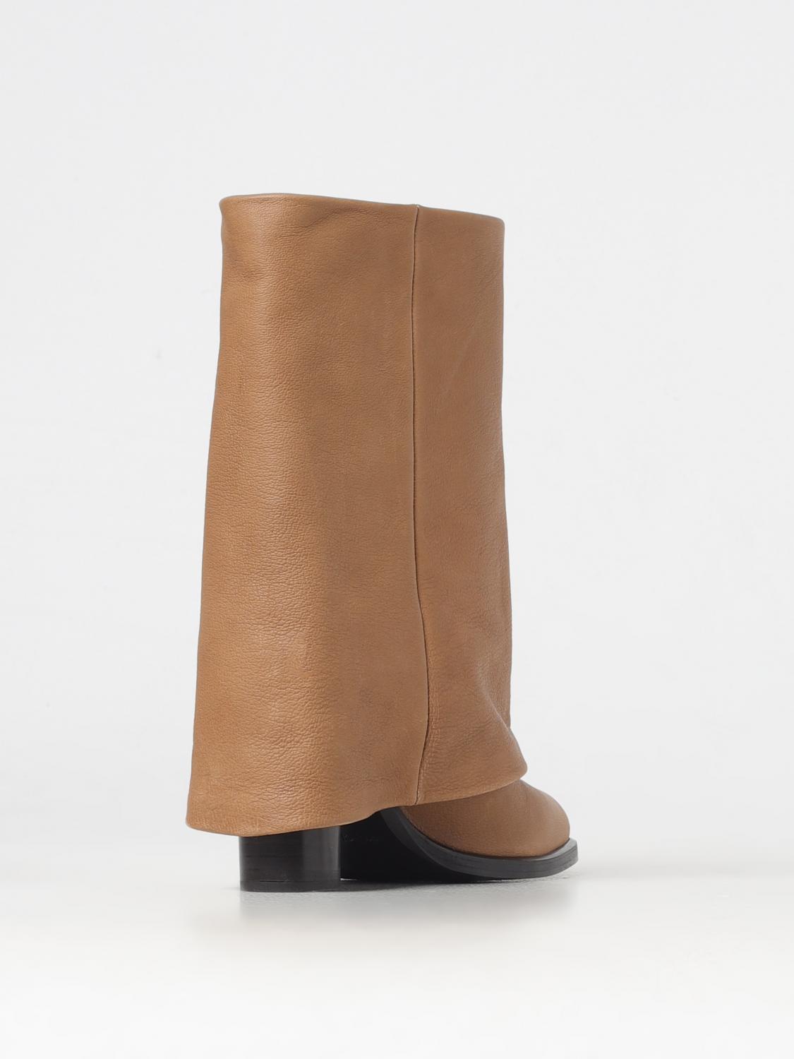 SEE BY CHLOÉ BOOTS: Flat ankle boots woman See by ChloÉ, Brown - Img 3