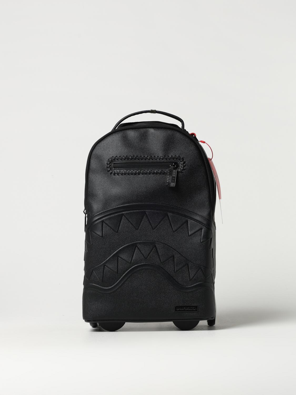 SPRAYGROUND ZAINO: Zaino Core Embossed 8 Sprayground in cotone spalmato saffiano con ruote , Fantasia - Img 1