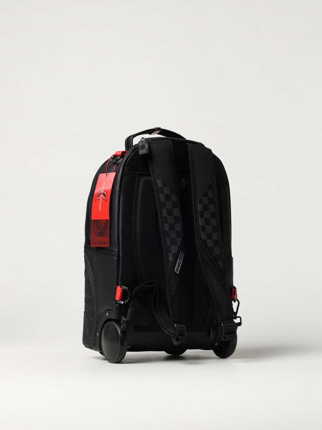 SPRAYGROUND ZAINO: Zaino Core Embossed 8 Sprayground in cotone spalmato saffiano con ruote , Fantasia - Img 2