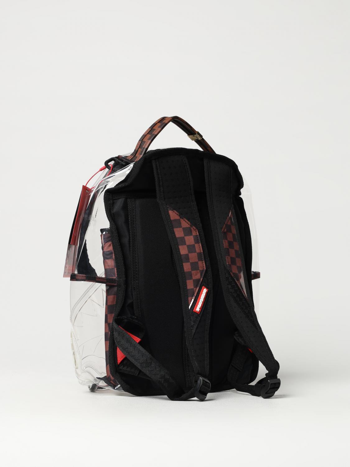 SPRAYGROUND ZAINO: Zaino Sprayground in mesh e pvc trasparente , Fantasia - Img 2