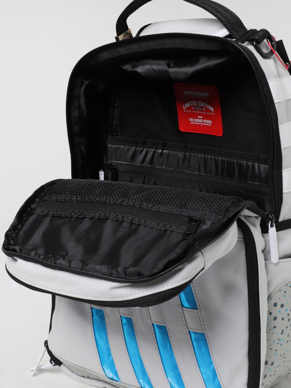 SPRAYGROUND ZAINO: Zaino Led Bag To The Future Sprayground in nylon , Fantasia - Img 4