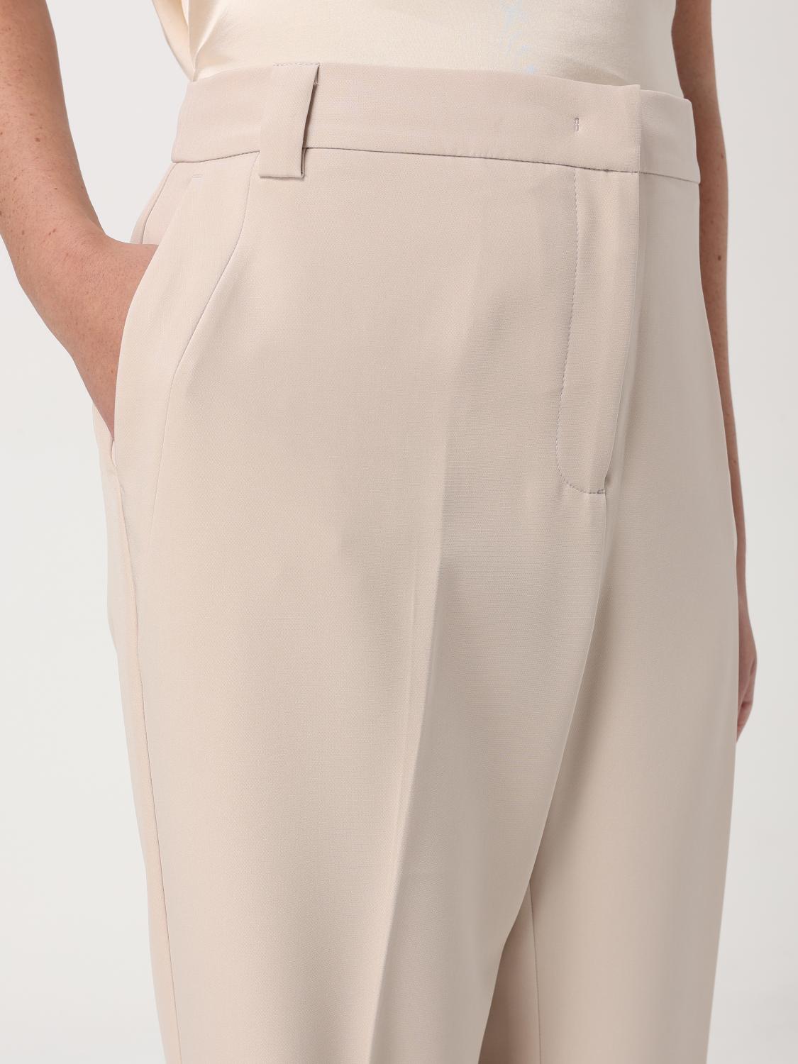 LIU JO PANTS: Pants woman Liu Jo, Yellow Cream - Img 4