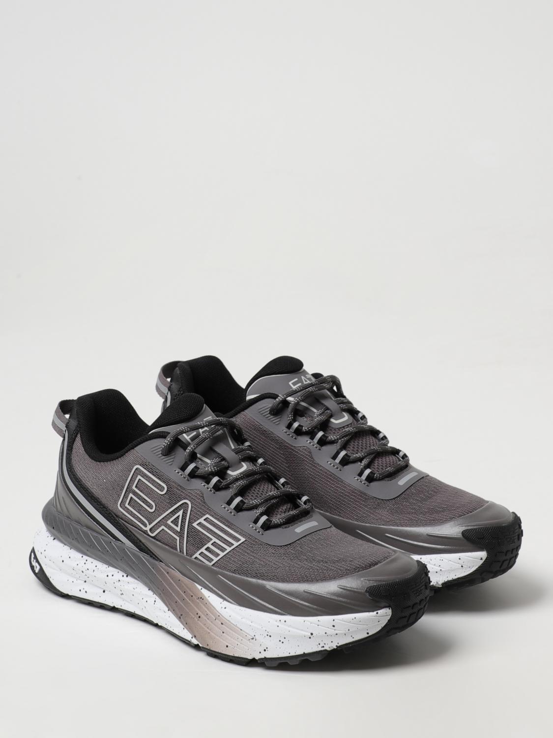 EA7 SNEAKERS: Shoes men Ea7, Grey - Img 2