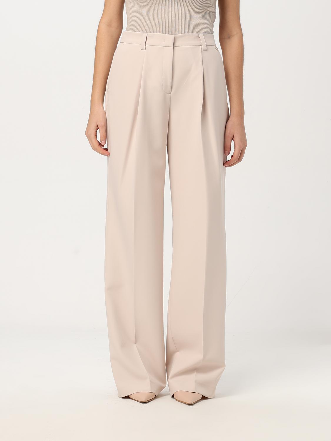 LIU JO PANTS: Pants woman Liu Jo, Beige - Img 1