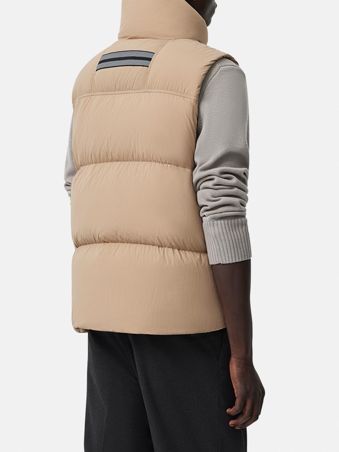 CANADA GOOSE GILET: Gilet Canada Goose in nylon trapuntato, Beige - Img 4