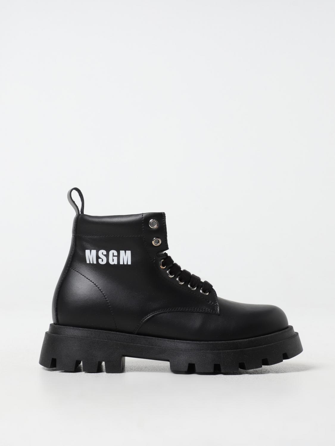 MSGM KIDS SHOES: Shoes kids MSGM Kids, Black - Img 1