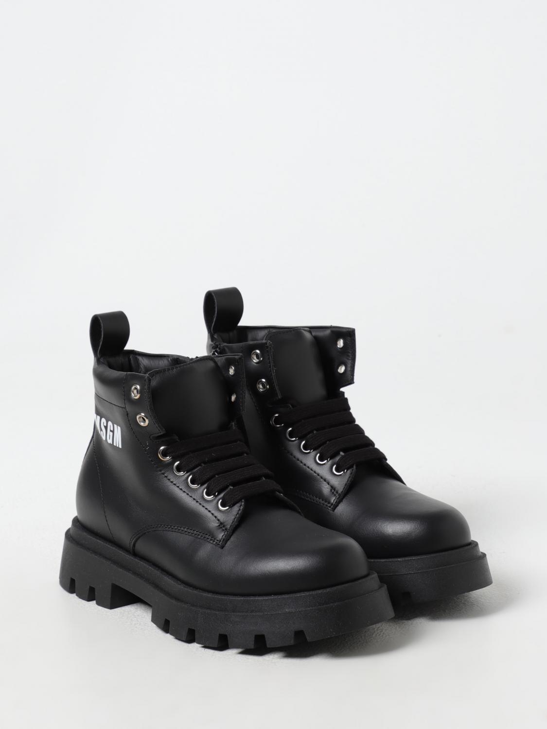 MSGM KIDS SHOES: Shoes kids MSGM Kids, Black - Img 2