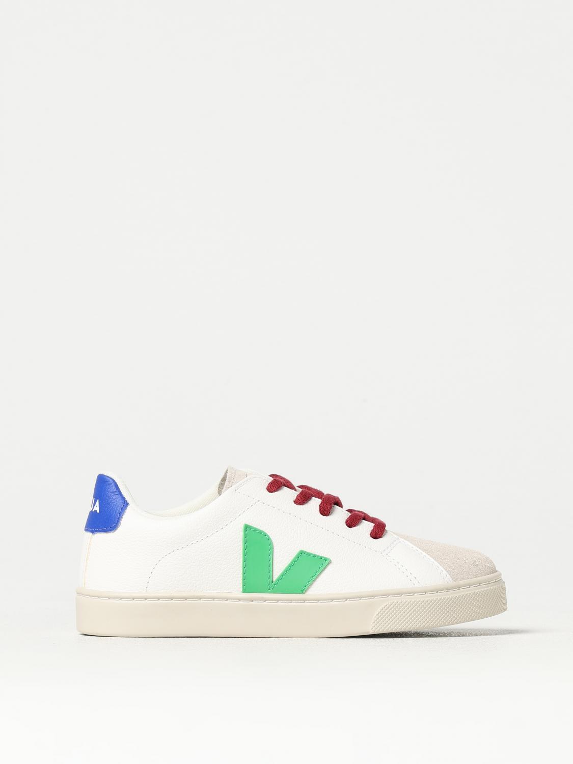 VEJA SHOES: Shoes kids Veja, White - Img 1