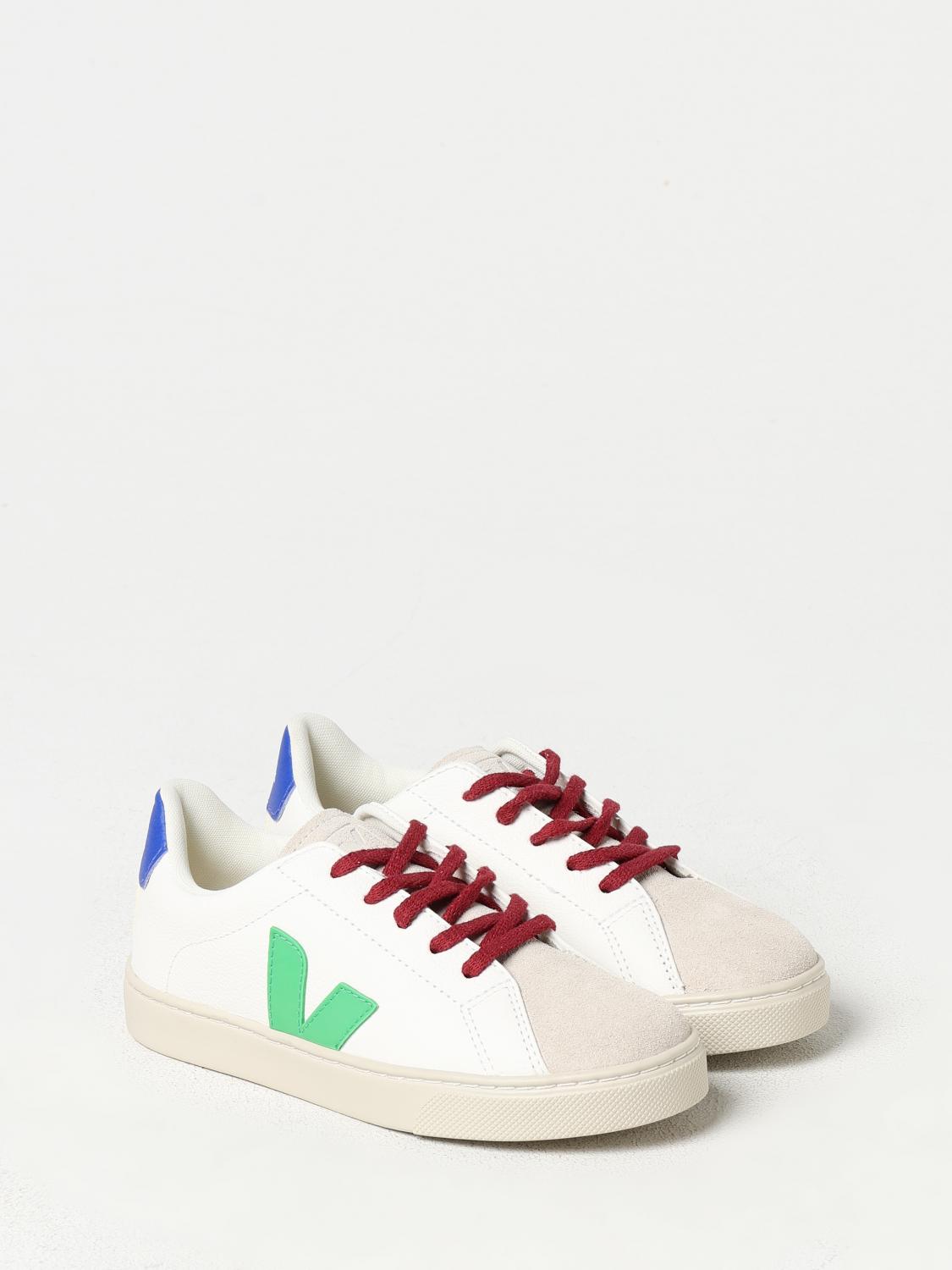 VEJA SHOES: Shoes kids Veja, White - Img 2