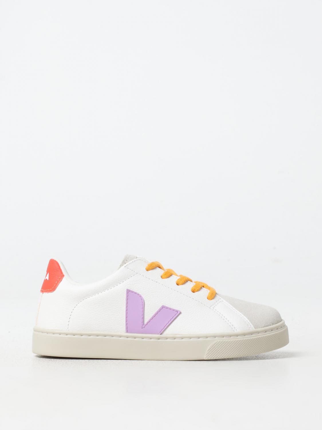 VEJA SHOES: Shoes kids Veja, White - Img 1