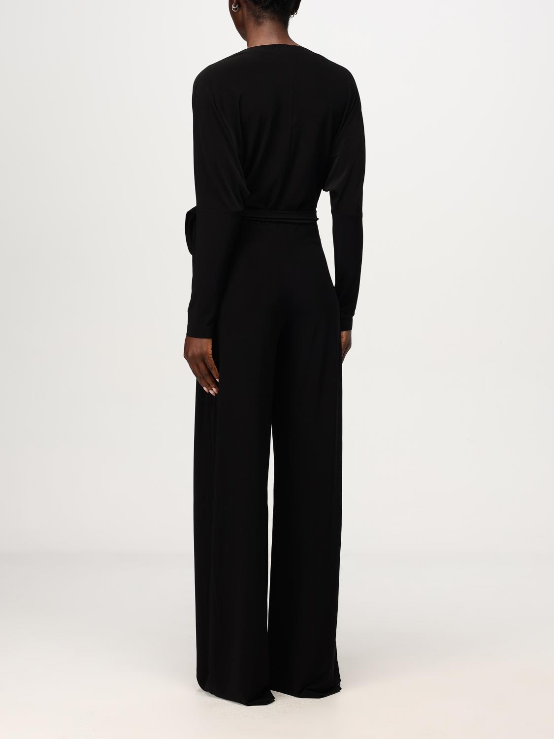 NORMA KAMALI JUMPSUIT: Jumpsuit damen Norma Kamali, Schwarz - Img 2