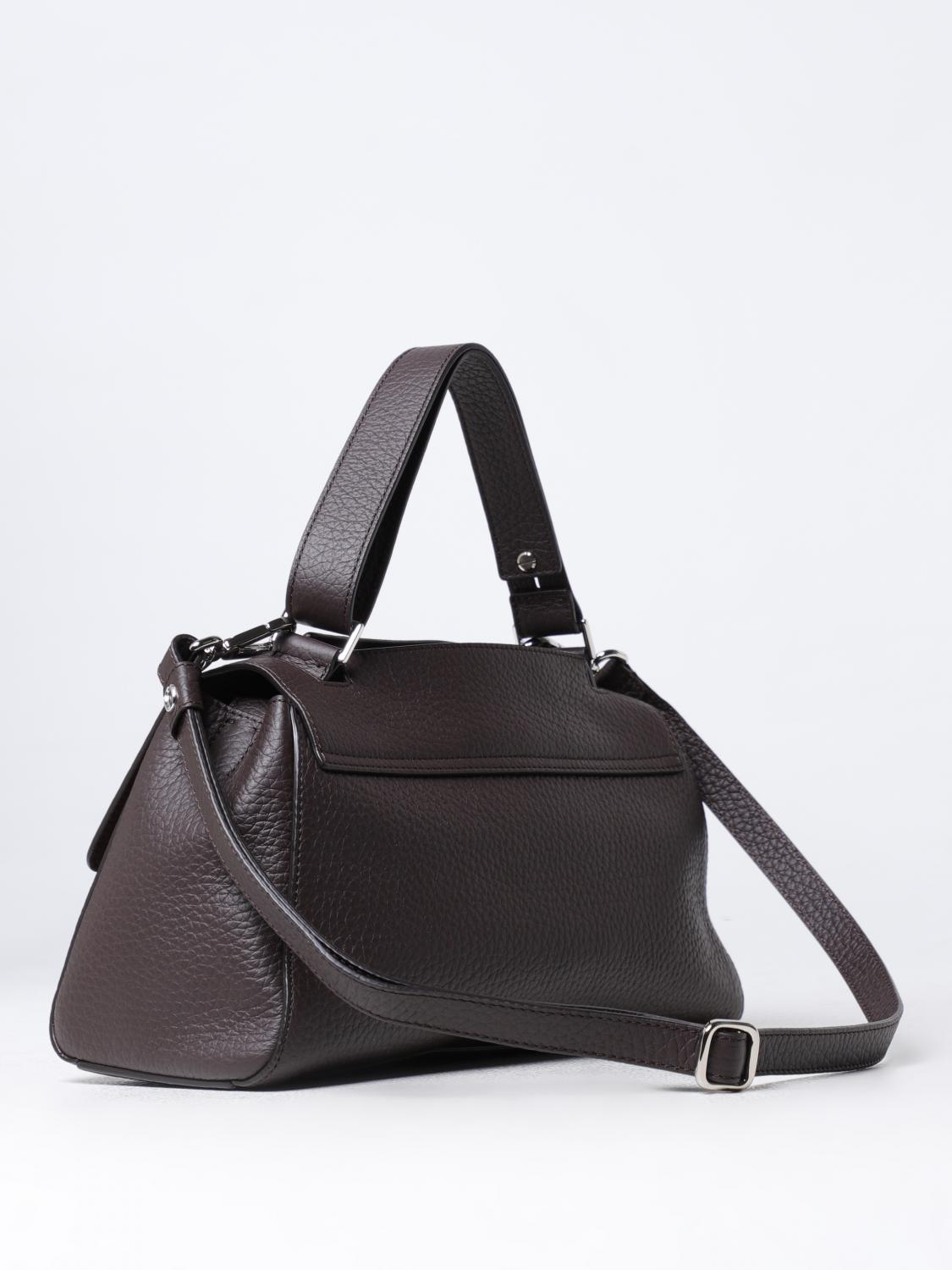 ORCIANI HANDBAG: Handbag woman Orciani, Brown - Img 2