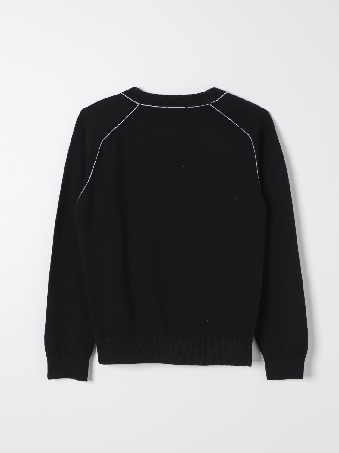 BALMAIN SWEATER: Sweater kids Balmain, Black - Img 2