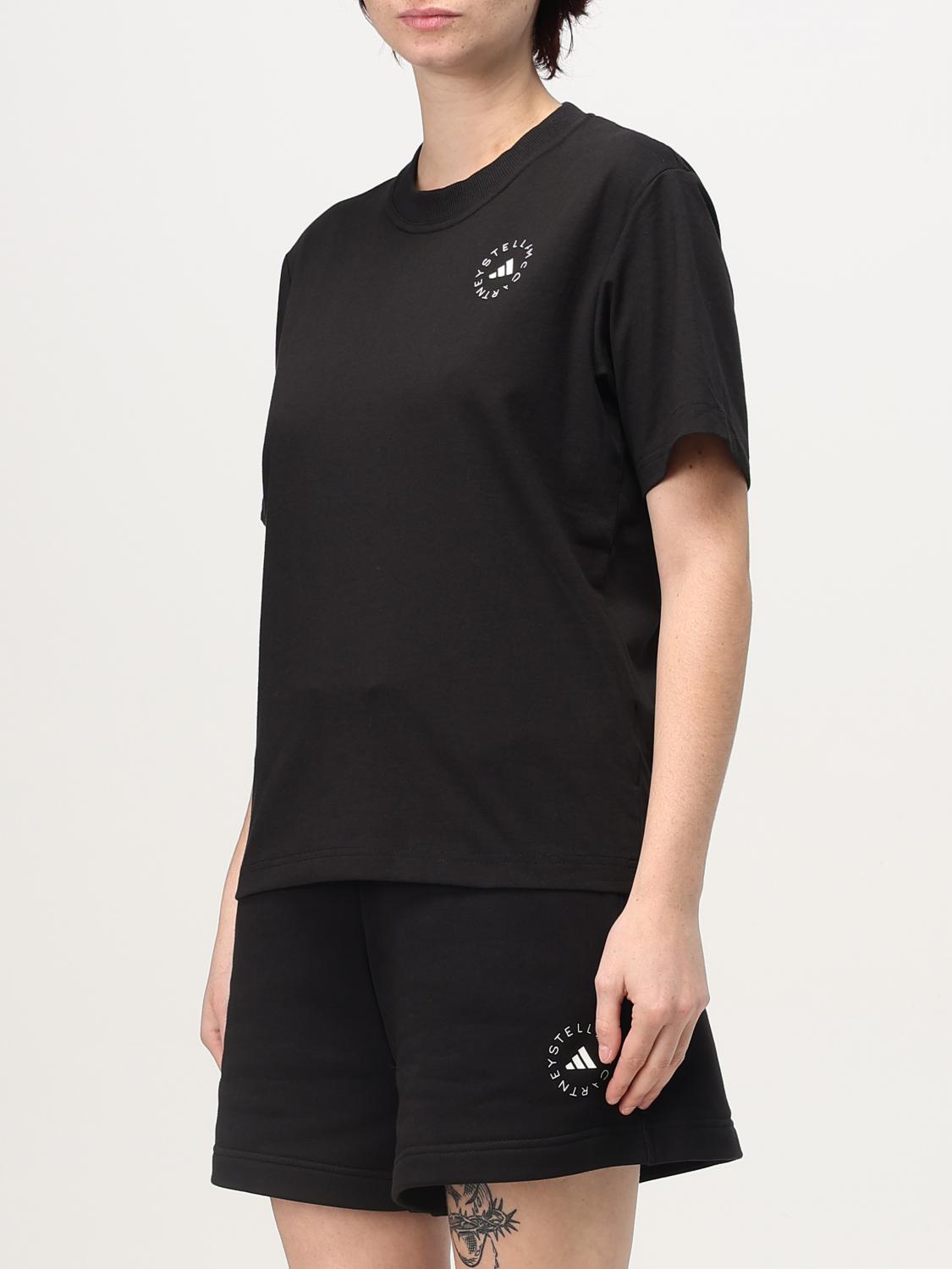 ADIDAS BY STELLA MCCARTNEY T-SHIRT: T-shirt woman Adidas by Stella McCartney, Black - Img 4