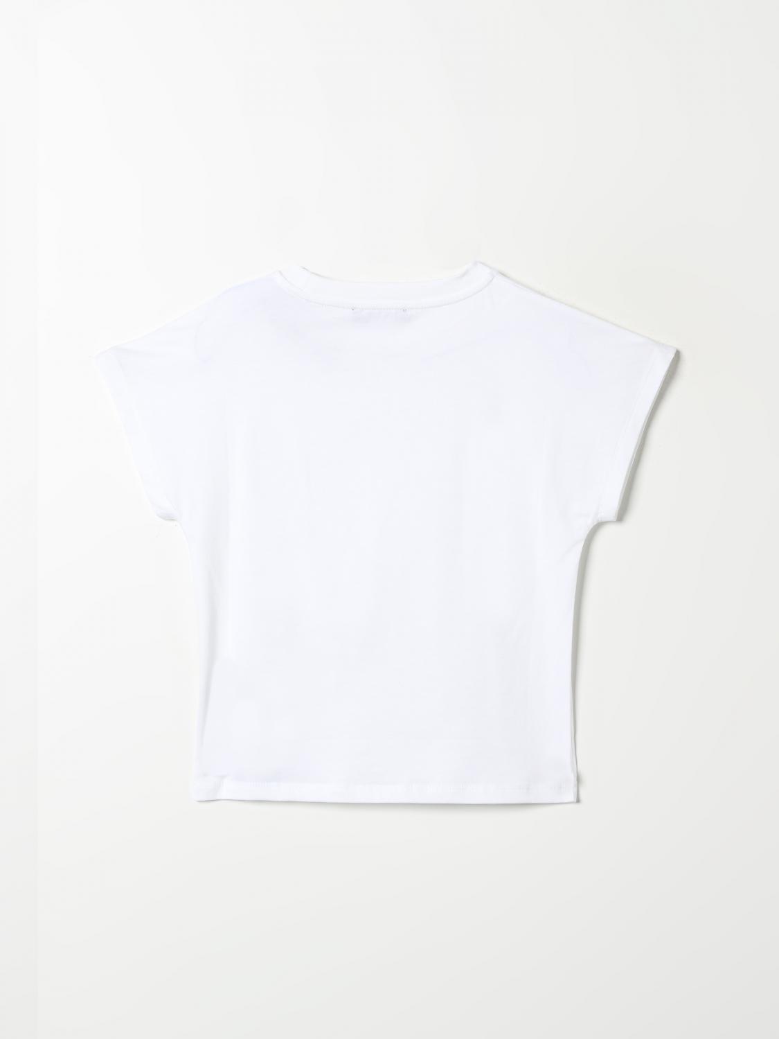 BALMAIN T-SHIRT: T-shirt kids Balmain, White - Img 2