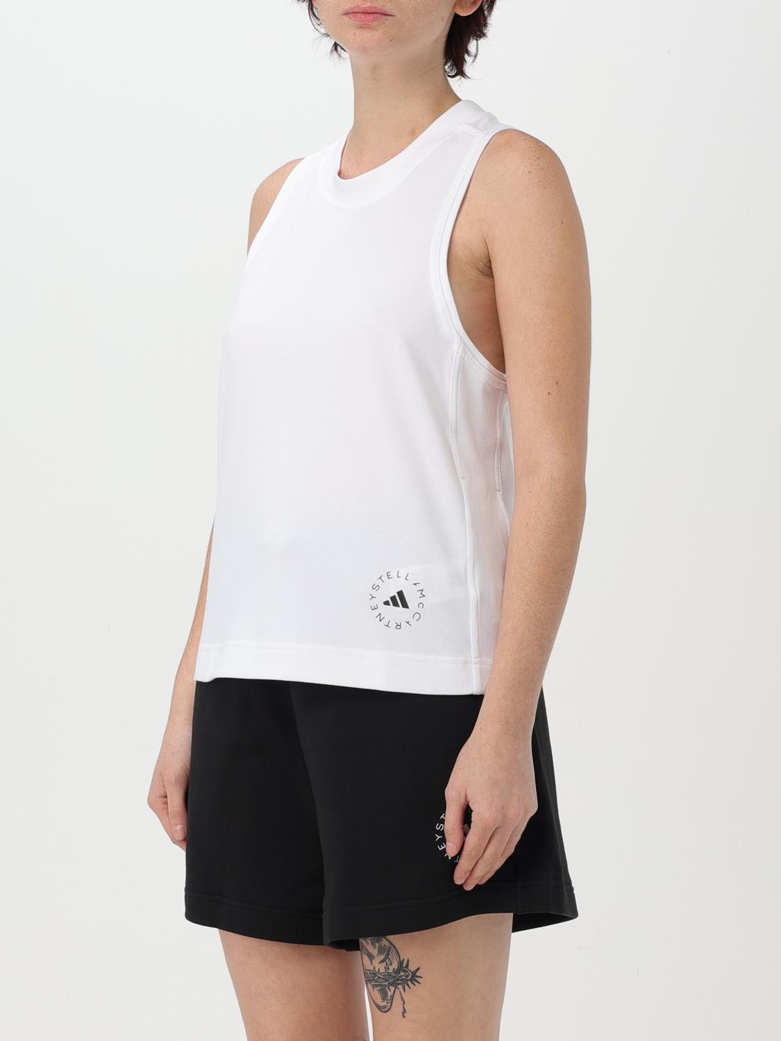 ADIDAS BY STELLA MCCARTNEY トップス: トップス レディース Adidas by Stella McCartney, ホワイト - Img 4