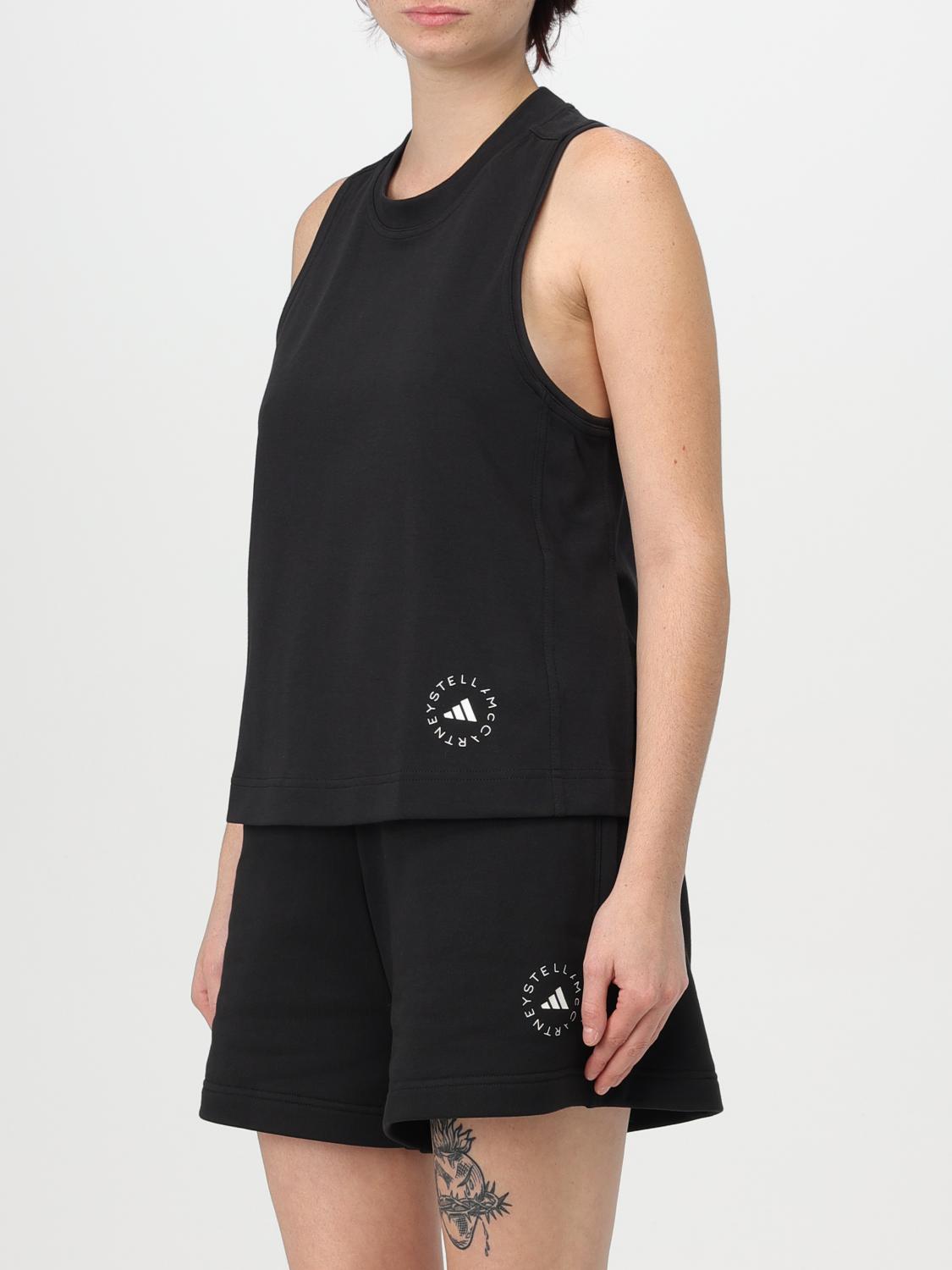 ADIDAS BY STELLA MCCARTNEY TOP: Top damen Adidas by Stella McCartney, Schwarz - Img 4