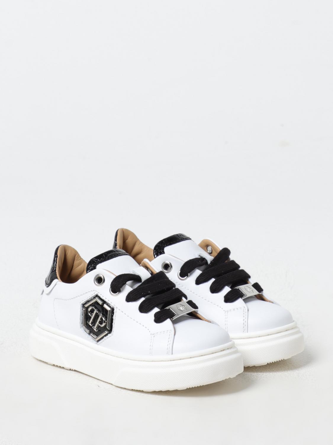 PHILIPP PLEIN SHOES: Shoes kids Philipp Plein, White - Img 2