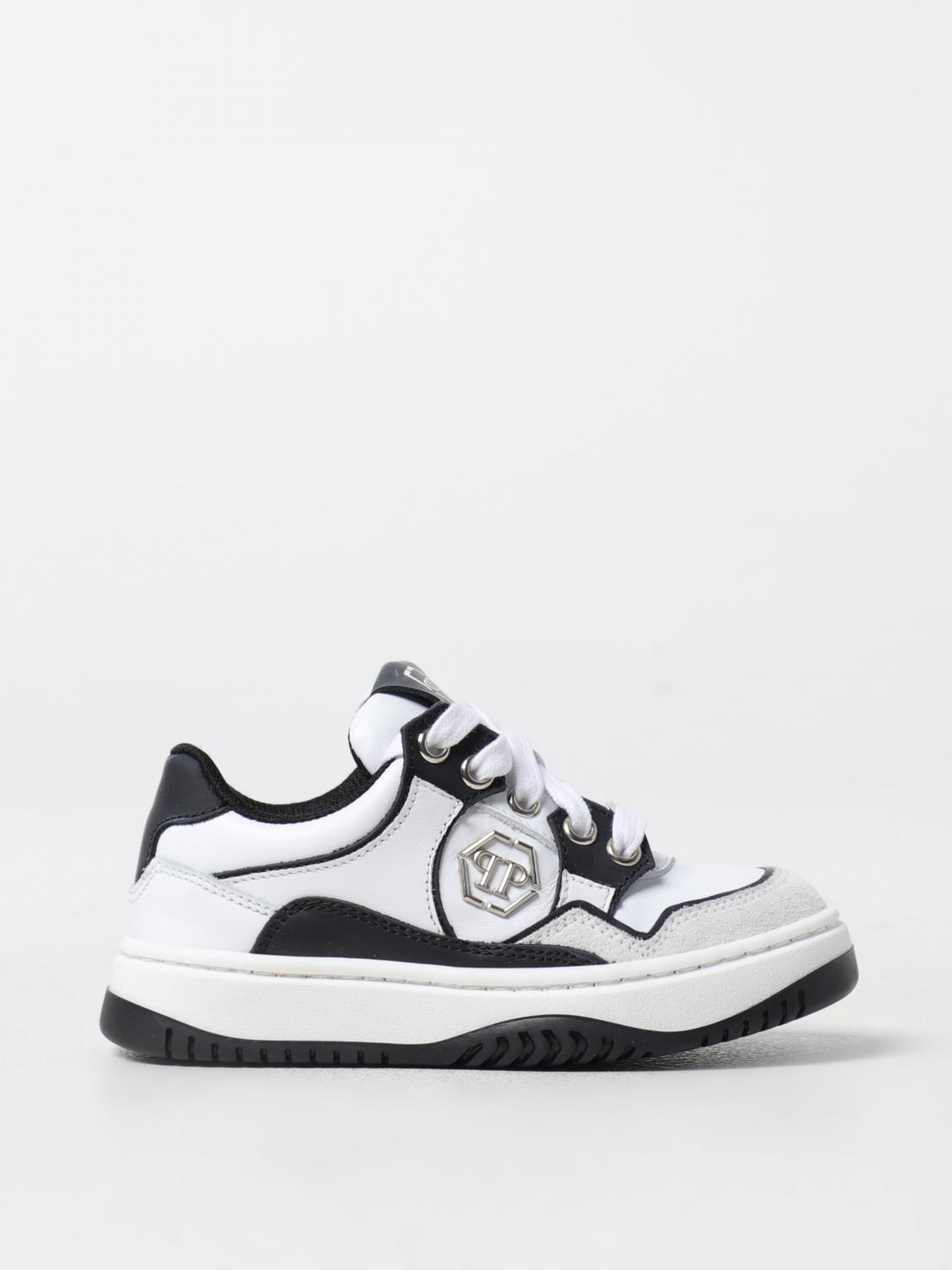 PHILIPP PLEIN SHOES: Shoes kids Philipp Plein, White - Img 1