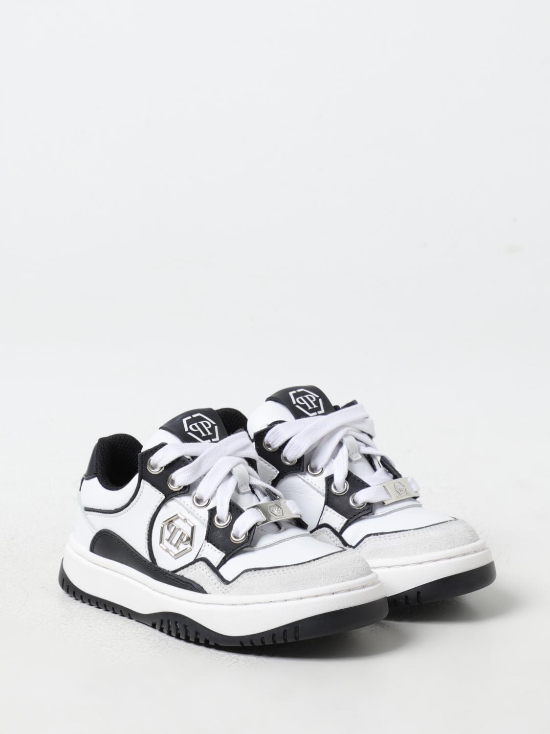 PHILIPP PLEIN SHOES: Shoes kids Philipp Plein, White - Img 2