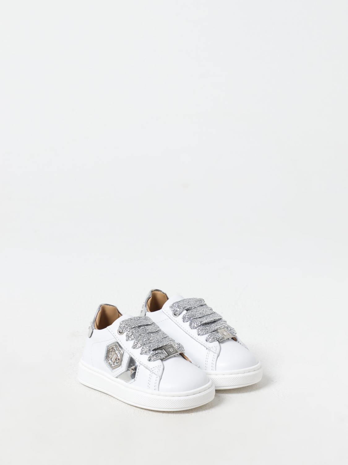 PHILIPP PLEIN SHOES: Shoes kids Philipp Plein, White - Img 2